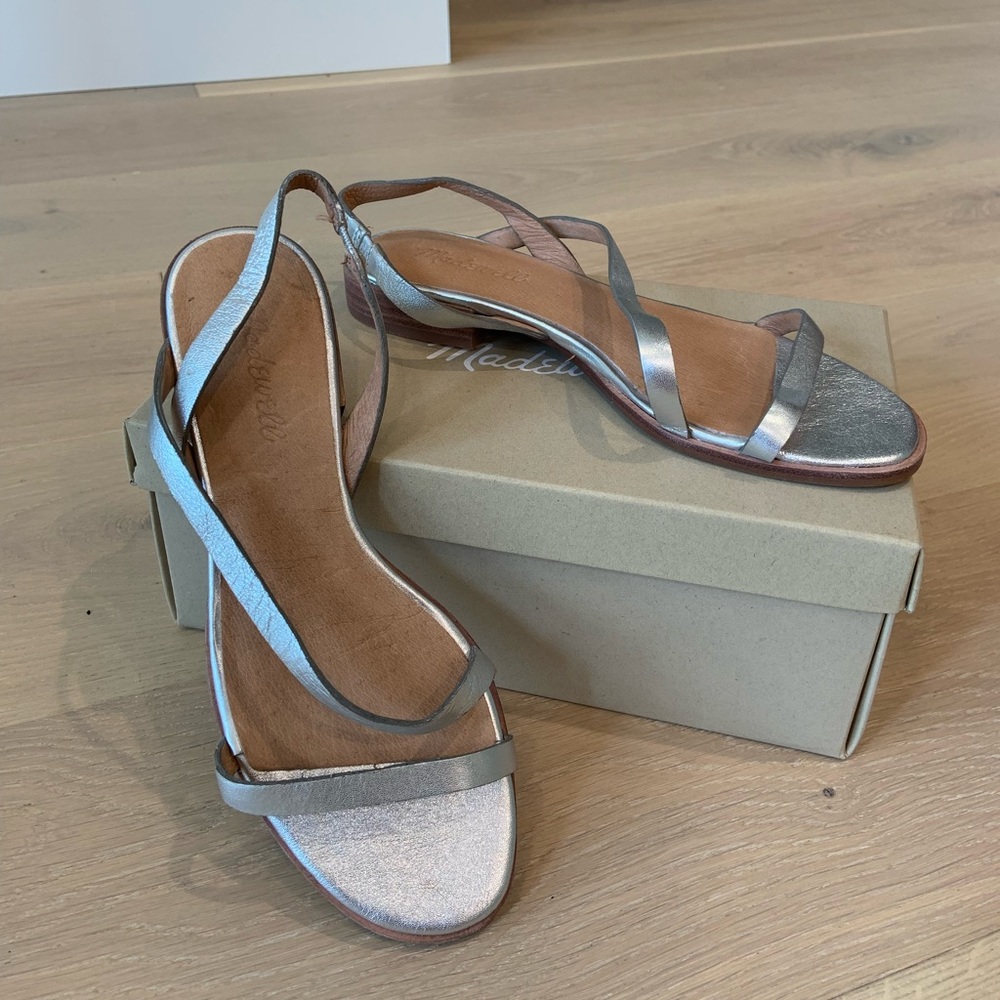 Madewell Bare Asymmetrical Sandals, 7